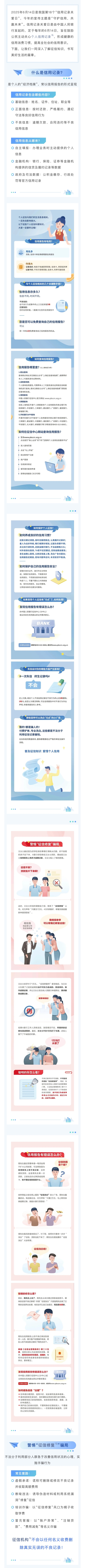 【守護(hù)信用，共贏未來】6·14信用記錄關(guān)愛日知識講堂