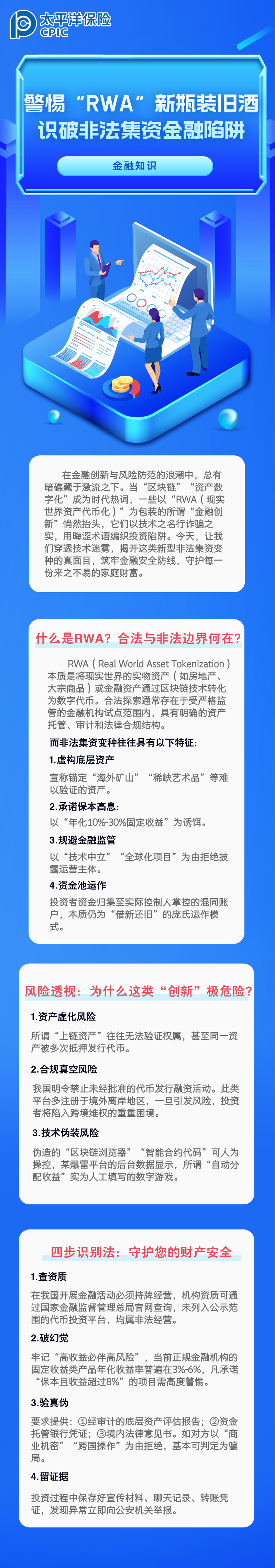 【金融知識】警惕“RWA”新瓶裝舊酒，識破非法集資金融陷阱 (1)